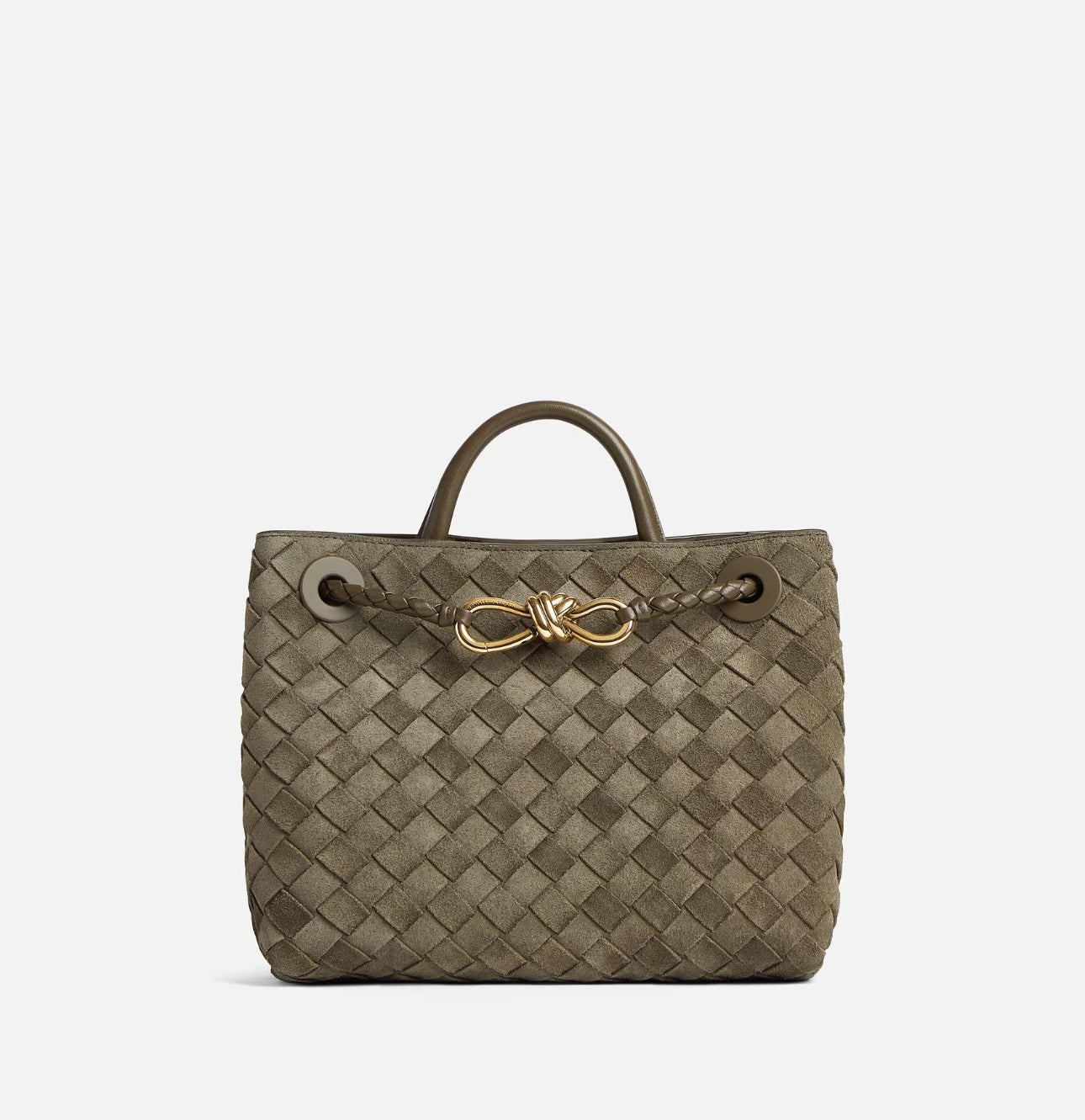 Bottega Veneta - Small Andiamo in suede leather