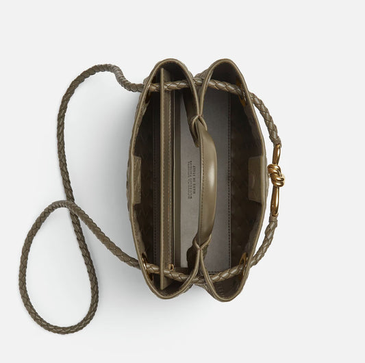 Bottega Veneta - Small Andiamo in suede leather