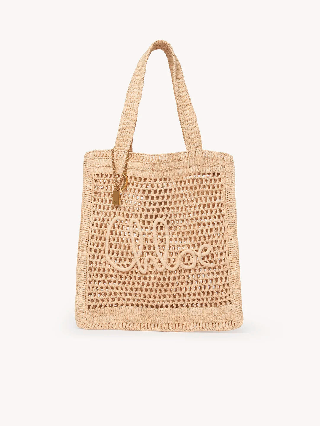 Chloé - Summer banana tote raffia bag