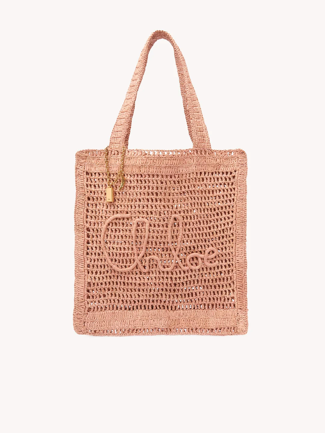 Chloé - Summer banana tote raffia bag